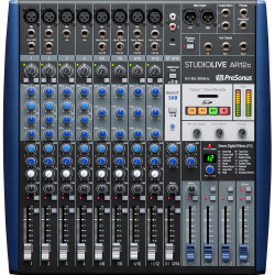 Смесителен пулт с 4 моно и 5 стерео канала PreSonus StudioLive AR12C 