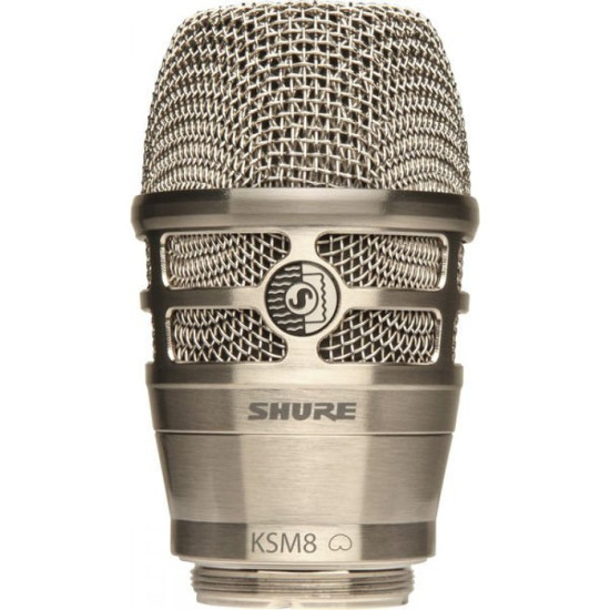 SHURE RPW170 B-STOCK микрофонна глава KSM8 никел SHURE RPW170 B-STOCK микрофонна глава KSM8 никел
