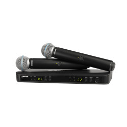 Двоен безжичен микрофон SHURE BLX288E/B58-H8E