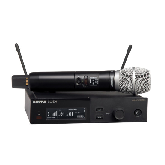 Безжичен микрофон вокален SHURE SLXD24E/SM86-G59 