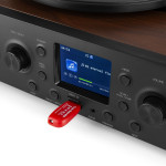 Грамофон Tulsa с радио, Bluetooth и USB