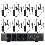 Безжичен хедсет / headset микрофонен комплект PD528B 8 броя