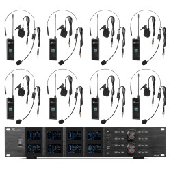 Безжичен хедсет / headset микрофонен комплект PD528B 8 броя