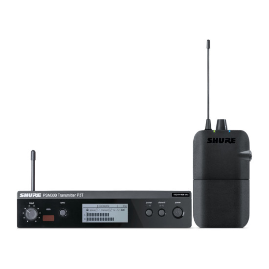 Безжична мониторинг система без слушалки SHURE PSM300 P3TER-H20 Безжична мониторинг система без слушалки SHURE PSM300 P3TER-H20