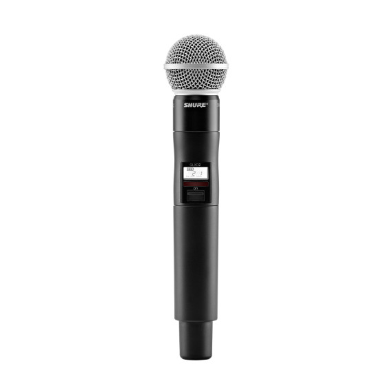 Безжичен микрофонен предавател с капсула SM58 SHURE QLXD2/SM58-H51 Безжичен микрофонен предавател с капсула SM58 SHURE QLXD2/SM58-H51