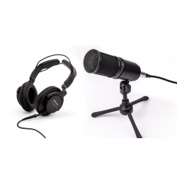 Комплект микрофон и слушалки Zoom ZDM-1PMP за подкаст