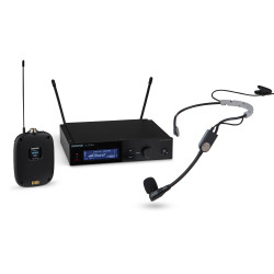 Безжична микрофонна система за глава / хедсет / диадема SHURE SLXD14+/SM35-G65 