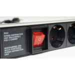 19" Рак Разклонител с 8 Гнезда 1U - Fonestar FRP-8