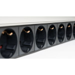 19" Рак Разклонител с 8 Гнезда 1U - Fonestar FRP-8