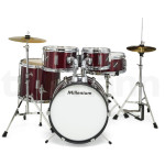Червени детски барабани Millenium Focus Junior Red Червени детски барабани Millenium Focus Junior Red