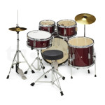 Червени детски барабани Millenium Focus Junior Red Червени детски барабани Millenium Focus Junior Red