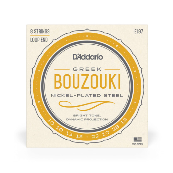 Струни за бузуки EJ97D D'Addario 