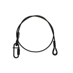 Предпазно метално въже FOS Safety Wire Black PRO