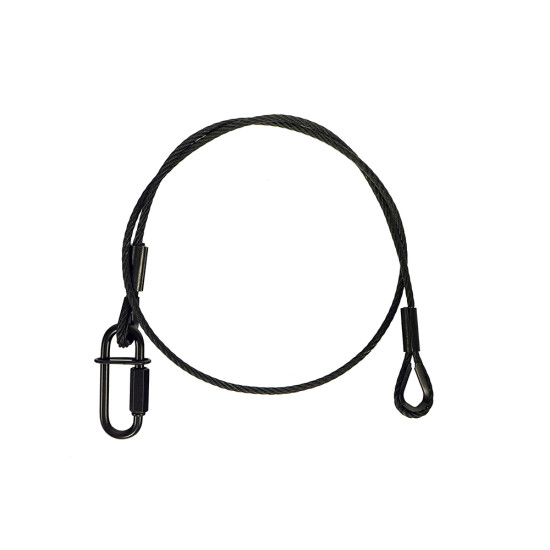 Предпазно метално въже FOS Safety Wire Black PRO