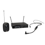 Безжична микрофонна система микрофон хедсет SHURE SLXD14E/SM35