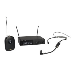 Безжична микрофонна система микрофон хедсет SHURE SLXD14E/SM35