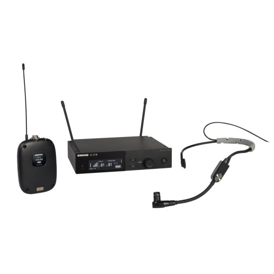 Безжична микрофонна система микрофон хедсет SHURE SLXD14E/SM35