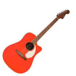 Електро-акустична китара California Standard Redondo™ CE Fiesta Red by Fender 