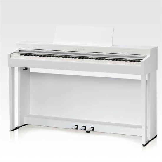 Дигитално пиано KAWAI CN201W, 88 клавиша, бял сатен