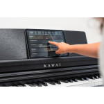 Дигитално пиано KAWAI CX202B с 88 клавиша, черно (Satin Black)