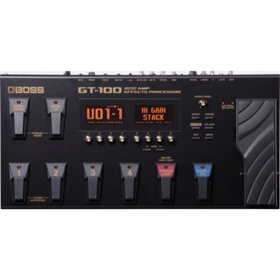 Китарен Процесор BOSS GT100 AMP EFFECT PROCESSOR