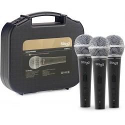 SDM50-3 Комплект от 3 микрофона с кабели и куфарче