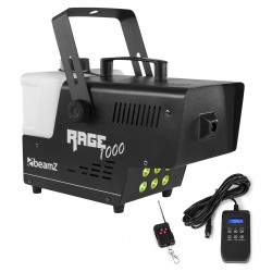 Пушек машина RAGE 1000LED SMOKE MACHINE WITH TIMER CONTROL-6x 9W high power 3-in-1 (RGB)