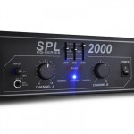 Tronios SPL 2000 Amplifier 2x 1000W on 4 Ohm - усилвател с различни входове за TV CD MP3 B.V