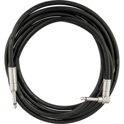 Инструментален кабел ъглов черен Fender Professional Series Kill Switch Black 3 метра