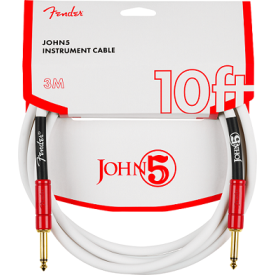 Инструментален кабел Fender John 5 Instrument Cable 3 метра Инструментален кабел Fender John 5 Instrument Cable 3 метра