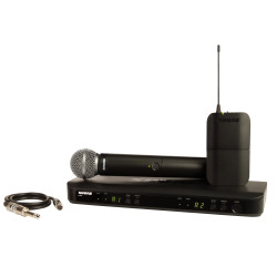 Безжична китарна комбо система с вокален микрофон SM58 SHURE BLX1288E/SM58-H8E 