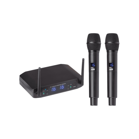 Двоен безжичен микрофон SOUNDSATION WF-U216HH-A2