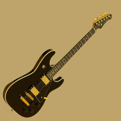 Електрическа китара Stagg 30TH LEGACY BLK юбилейна 