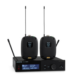 Двойна безжична китарна система SHURE SLXD14D+-G65 