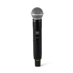 Безжичен микрофон предавател с капсула SM58 за SLXD+ системи SHURE SLXD2+/SM58-G65 