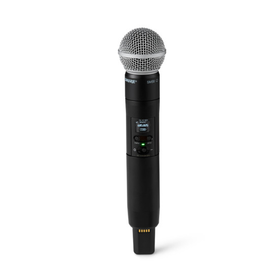 Безжичен микрофон предавател с капсула SM58 за SLXD+ системи SHURE SLXD2+/SM58-G65 