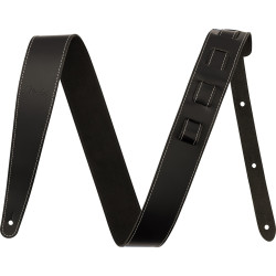 Колан за китара Essentials Leather Straps Black by Fender 