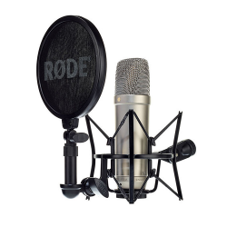 Микрофон кондензаторен с поп филтър RODE NT1-A