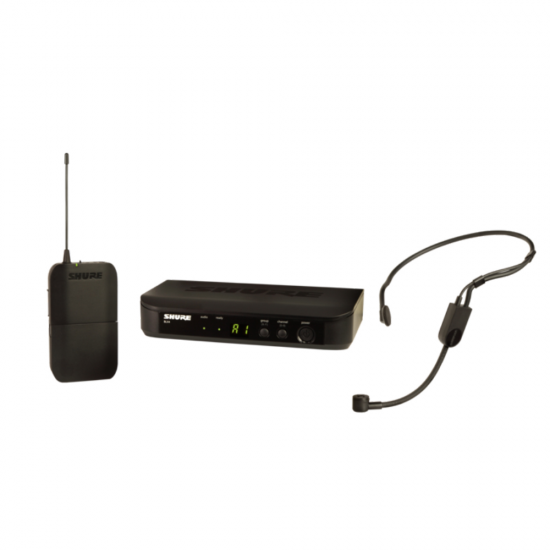 Безжичен микрофон за глава / диадема / хедсет SHURE BLX14E/P31- headset 
