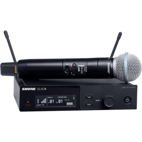 Безжичен микрофон SLXD24E/B58 by Shure 