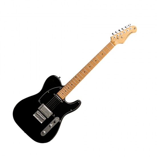 Електрическа китара Stagg SET−PLUS BK Vint Serie-T