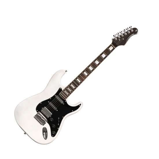 Електрическа китара Stagg SES-60 WHB бяла
