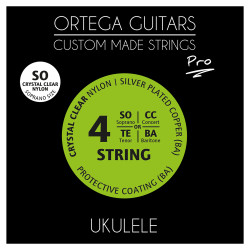 Струни за укулеле сопрано Ortega UKP-SO