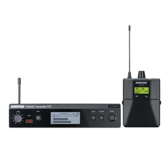 Дигитална мониторинг система БЕЗ слушалки SHURE PSM300 P3TRA-K3E 