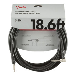 Инструментален кабел Fender PRO Series BLACK ANGL 5.5 метра