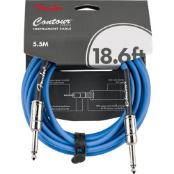 Инструментален кабел жак-жак Fender Contour™ Series blue 5.5 метра