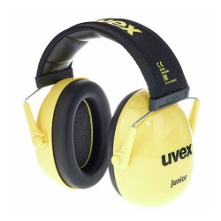 Детски антифони / слушалки протекторни до 29dB UVEX K JUNIOR за барабанисти