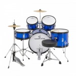 Детски барабани сини JDK100-BL комплект за деца 