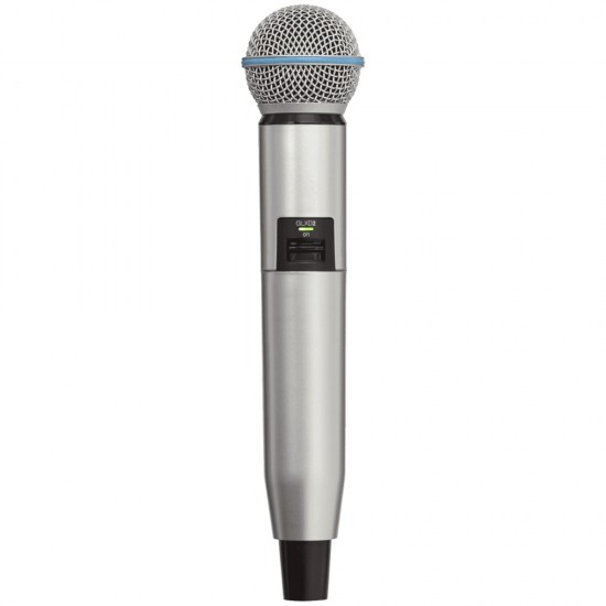 Корпус за безжичен микрофон SHURE GLXD SM58/B58 сребрист