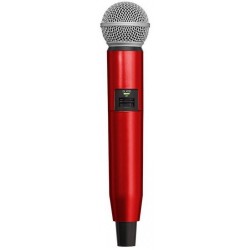 Корпус за безжичен микрофон SHURE GLXD SM58/B58 - червен